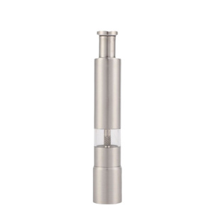 Moulin à poivre manuel portable en acier inoxydable, broyeur d'épices, de sel et de poivre pour l'assaisonnement en cuisine - Product Image 5