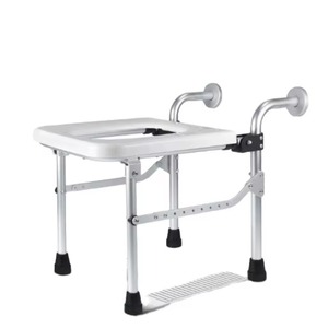 2025 New Elderly Pregnant Women's Bathroom Non slip Toilet Chair Shower Chair with Armrests - Product Image 1