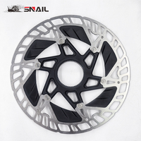 Rotor Rem Cakram Sepeda 160mm Rotor Rem Hidrolik Baja Tahan Karat Kekuatan Tinggi Suku Cadang Sepeda MTB