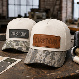 Casquette de baseball personnalisée en tissu Oxford à pois, camouflage, logo en relief, vente en gros, multicolore, unisexe, légère, confortable, respirante, durable - Product Image 3