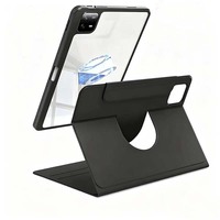 Étui de protection rotatif magnétique en acrylique dédié pour iPad Pro 13 2024, rotatif à 360 degrés, coque de protection pour tablette