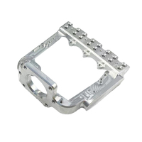 Carcasa Mecánica Robótica de Aluminio Anodizado de Alta Precisión, 5 Ejes, Personalizada, para Robots de Fresado y Torneado CNC