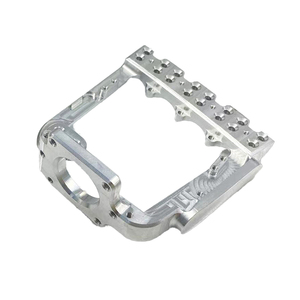 ตัวเรือนข้อต่อหุ่นยนต์กลึงกัดซีเอ็นซีแบบกำหนดเอง 5 แกน ความแม่นยำสูง ทำจากอะลูมิเนียมชุบอโนไดซ์ สำหรับโครงสร้างหุ่นยนต์ - Product Image 1
