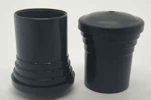 Botella de Perfume y Gel de Ducha con Tapa Abatible de ABS/PA66 con Textura Mate de 19 mm y 38 mm de Arpita Enterprises, Incluye Corte Personalizado - Product Image 2