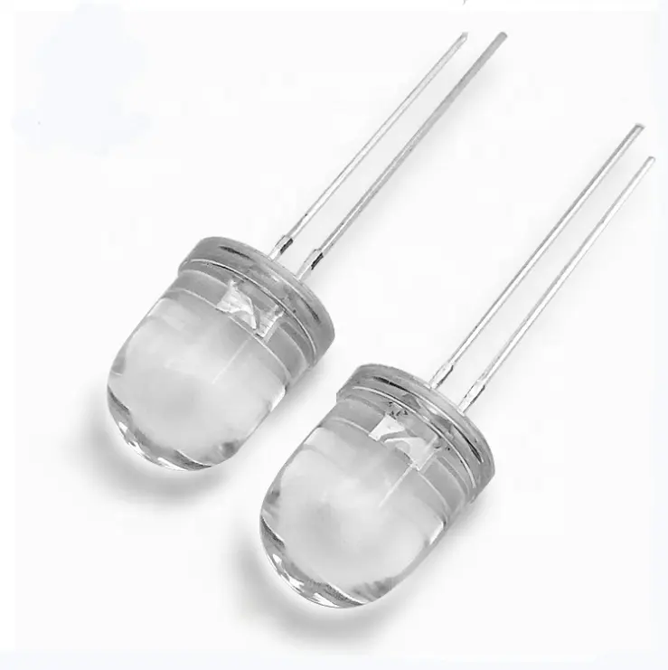 10mm Led Diode Round Top ultra Bright Uv Led 365nm