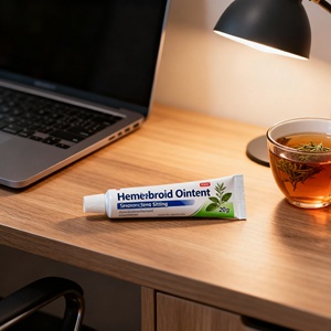 Ungüento y Crema para el Alivio del Dolor de <span class=keywords><strong>Hemorroides</strong></span> y Fisuras Anales a Base de Hierbas ZB 20g con Logotipo Personalizado, Dispositivo Médico Clase I - Product Image 5