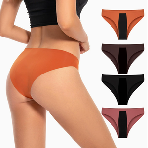 Culottes en nylon tricoté taille basse pour femmes, coupe triangle, tailles 0XL-4XL, pour l'Europe, l'Asie du Sud-Est et l'Amérique - Product Image 1