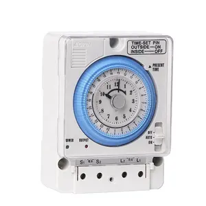 Hot Selling TB388 Operating Voltage AC 110V 220V 240V 24 Hour Electronic Timer Time Switches Best Quality 24 Hour Timer Switch