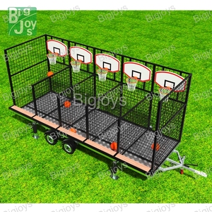 ¡Gran Oferta! Canasta <span class=keywords><strong>de</strong></span> Baloncesto con <span class=keywords><strong>Remolque</strong></span> <span class=keywords><strong>para</strong></span> Niños y Adultos, Ideal <span class=keywords><strong>para</strong></span> Ferias y Eventos. - Product Image 1