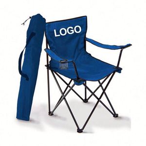 Chaise de camping pliable portable avec logo personnalisé, chaise de pêche et de plage pliable d'extérieur avec fonction intégrée - Product Image 2
