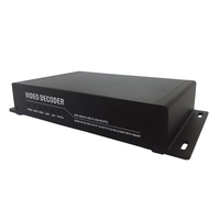 Decodificador IPTV 3840x2160P30fps, Codificador de Video IP H.264, Conversor IP HD Ml, Metálico, Portátil, Garantía de 5 Años, para CCTV, Conferencias, LED