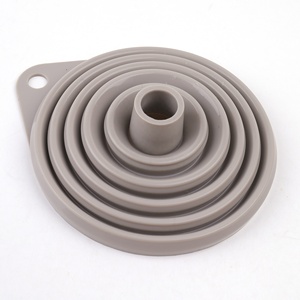 Embudo plegable de silicona reutilizable, accesorio de cocina, embudo de agua y aceite - Product Image 1