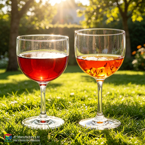 Vaso para Aperol Spritz de 490 ml (16 oz), Vaso para <span class=keywords><strong>Gin</strong></span> <span class=keywords><strong>Tonic</strong></span>, Irrompible, de Plástico, Tipo Globo, para Discotecas, Bares y Pubs - Product Image 2