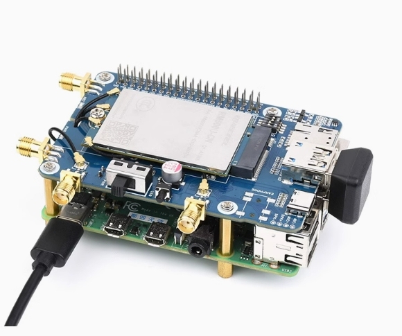 Raspberry Pi 5G Communication Expansion Board 4G/3G RM500U-CN/RM502Q-AE and other optional options with casing