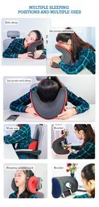 Custom Logo Personalized Orthopedic Office Memory Foam Neck Support <strong>Nap</strong> <strong>Pillow</strong> - Product Image 2