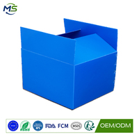 Boîte de Rangement Pliable en PP à Prix d'Usine, Boîte de Manutention en Plastique avec Couvercle, Impression Personnalisée, Épaisseur 2-12MM pour Tous Usages