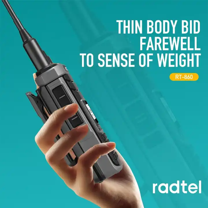 Radtel RT-860 - Radio de jamón multibanda HF UHF VHF de doble banda con AM USB LSB CW CB LW MW