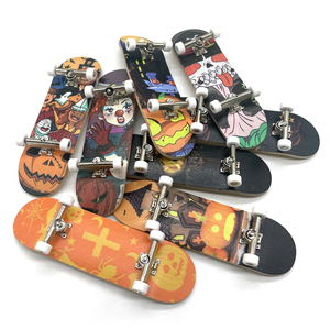 ALF.AILEFU Ventas Directas Alta Velocidad Doble Rocker Finger <span class=keywords><strong>Skate</strong></span> Boarding 28mm Completo 5ply Maple Skateboards Personalizado Mini - Product Image 5