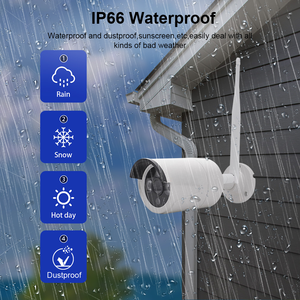 Tuya Smart APP 8 Channel Kit 2.0MP <strong>Outdoor</strong> Security Home <strong>Wireless</strong> IP Network <strong>Camera</strong> <strong>Outdoor</strong> Wifi Nvr Kit Security <strong>CCTV</strong> <strong>System</strong> - Product Image 6
