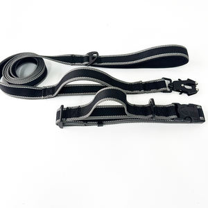 Goedkope prijzen, hete aanbieding: verstelbare hondenriem en halsband, luxe hondenhalsband en riemset - Product Image 2