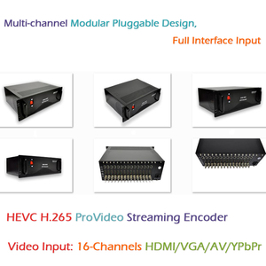 16-kênh <span class=keywords><strong>Video</strong></span> mã hóa <span class=keywords><strong>streaming</strong></span> IP mã hóa CATV thiết bị - Product Image 2
