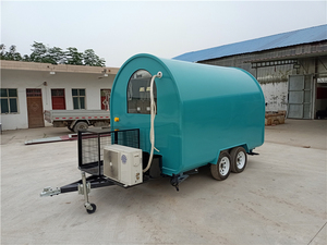 New Design Food Truck Street Fast Food Food Trailer with Sliding Window for Sale - Product Image 4