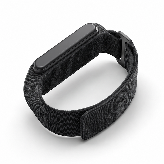 B10 Long Battery Life Smart Bracelet BLE 5.3 Screenless Fitness Tracker 195mAh Battery 3ATM Waterproof Band