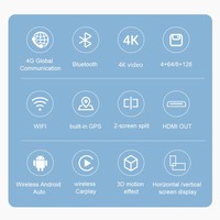 ZESTECH Factory 5 Couleurs Qual comm QCM6125 Octa-core DDR 8 + 128G WIRELESS Carplay streaming box 4G/WIFI Android ai box