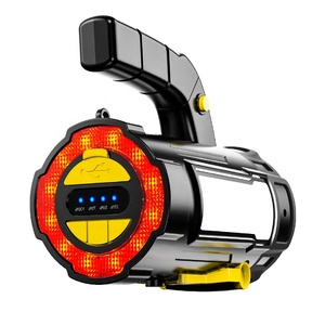 Đèn Rọi Cầm Tay Có Thể Sạc Lại Chùm Tia Rộng Công Suất Cao Mới Nhất Đèn Chiếu Điểm Cầm Tay Đèn Pin Tìm Kiếm Có Đèn Đỏ - Product Image 5