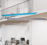 ECOJAS Long luminaire suspendu personnalisé Rectangles Lampes suspendues Led Lumière linéaire pour éclairage décoratif