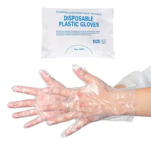 Fabricant professionnel PE Gants Jetables En Plastique Étanche Alimentaire GolvesMachine Made