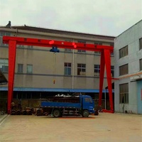 Grue à portique monopoutre électrique 32 tonnes avec télécommande radio