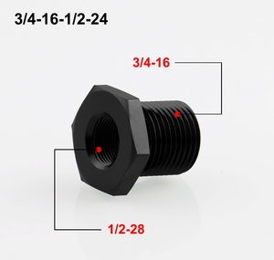 Adaptador de Rosca Hexagonal para Filtro de Aceite JXSS011A 1/2-28 5/8-24, Conector de Filtro de Aceite de Motor de Alta Precisión de Aluminio CNC - Product Image 1