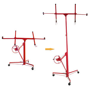 Ascenseur de panneau de cloison sèche de gypse à roues de <span class=keywords><strong>prix</strong></span> bon marché 150 LBS/68KG 11 ''palan de levage de panneau de cloison sèche de Sheetrock - Product Image 4