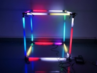 360 Degrés led pixel tube lumière DC24V 144leds 40W 5050RGB pour Night Club