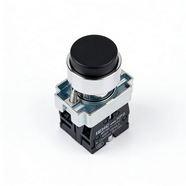 IEHC YB2-BL21(XB2-BL21) 22mm Illum. Push-button 10A 1NO1NC Self-reset CE for Control Cabinet/machine/distribution