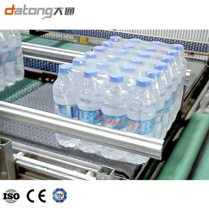 Machine complète de production d'eau en bouteille Remplissage de bouteilles d'eau pure entièrement automatique Machine d'emballage de bouteilles d'eau en plastique PET