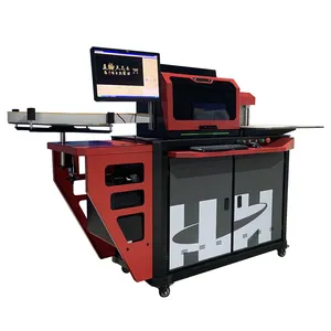 Máquina de flexión de alambre para hacer letras, HH-NL130 3D cnc, fabricante de máquina de flexión de alambre