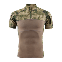 CP Camouflage Outdoor Frog Suit Chemise tricotée à manches courtes Uniforme tactique