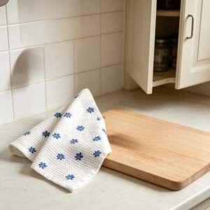 High Quality Household Soft Custom Design <b>Microfiber</b> Quick Dry Cleaning Absorbent Waffle Kitchen Tea Dish <b>Towel</b> - Product Image 1