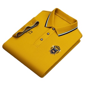 <span class=keywords><strong>Polo</strong></span> Uomo a Manica Corta in Tessuto a Maglia con Colletto e Ricamo, Stile Business e Casual, <span class=keywords><strong>di</strong></span> Tendenza e <span class=keywords><strong>di</strong></span> <span class=keywords><strong>Marca</strong></span> Popolare, all'Ingrosso - Product Image 1