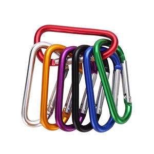 Mousqueton en aluminium de type D JH-DSK-05, 4-8 mm, pour escalade en plein air, crochet pour sac à dos, boucle métallique pour bouteille d'eau, taille personnalisable - Product Image 4