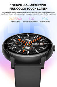 Reloj Inteligente S88 con Chip de Bajo Consumo, Redondo, Nuevo, Multifuncional, con Llamadas Bluetooth, Deportivo, para Android - Product Image 2