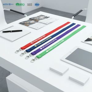 Fabricante Directo, Porta Tarjetas de Identificación de Poliéster con Logotipo Personalizado, Cordones de Tubo con Serigrafía, Envío al por Mayor - Product Image 1