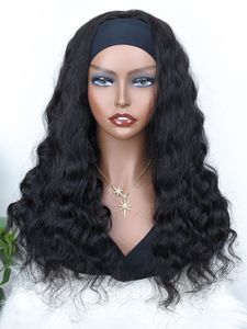 Ready to Ship <strong>Headband</strong> Human Hair <strong>Wig</strong> for Black Kinky Wave Women, Easy to Wear <strong>Wig</strong> with Black <strong>Headband</strong> <strong>Wigs</strong> - Product Image 6