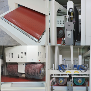 Máquina de Desbarbado y Pulido de Placas Metálicas de Alta Eficiencia para Acero Inoxidable, Cobre y Latón - Product Image 6