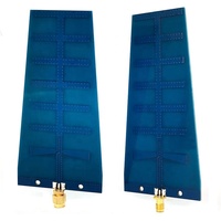 Antenne directionnelle 12dBi double bande 2.4GHz 5.8GHz WiFi PCB Yagi Antennes de communication haute performance