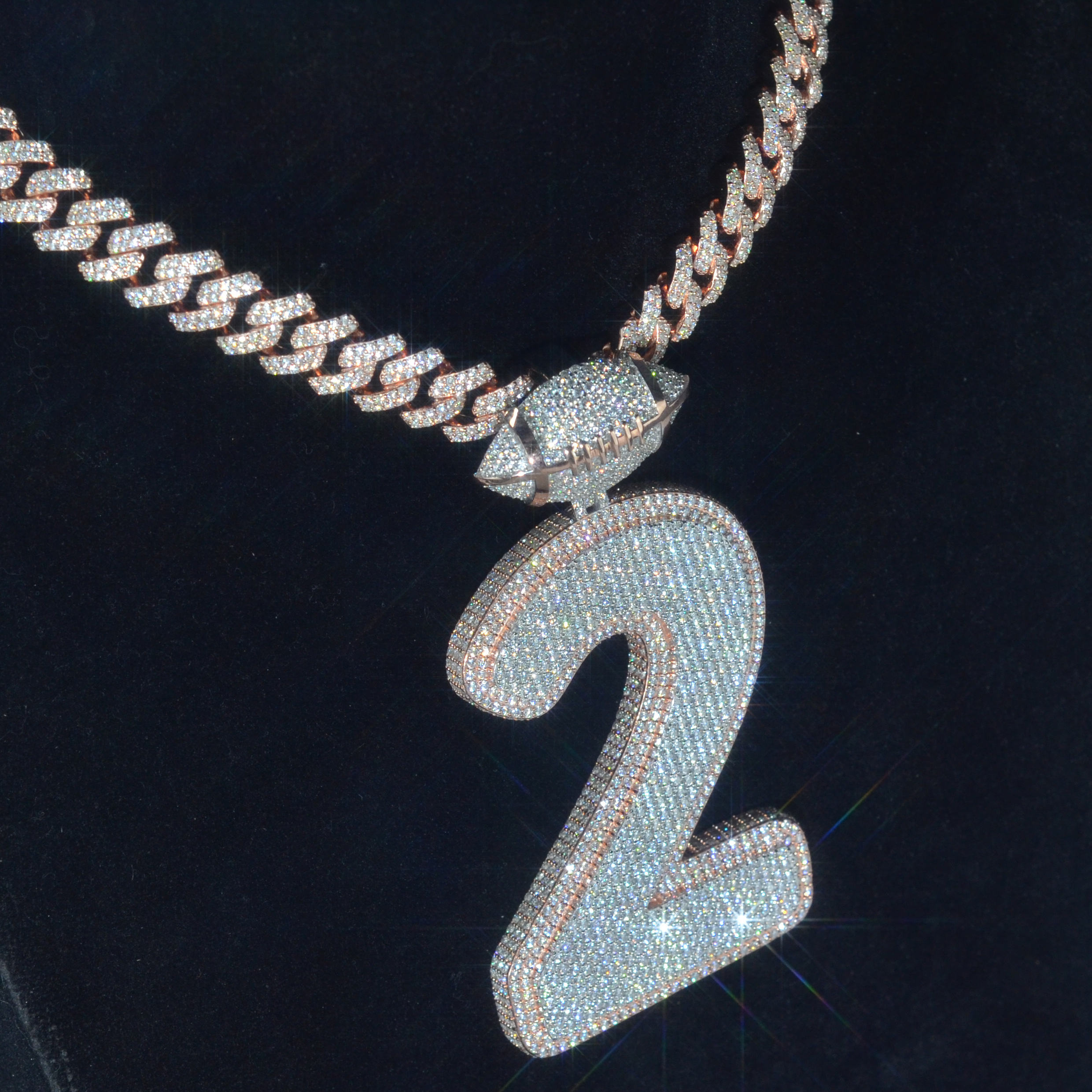 2.5inches Moissanite+S925