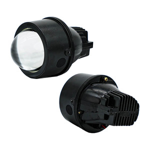 ไฟตัดหมอก LED 3 นิ้ว วงแหวนสีดำ เลนส์แบบลำแสงคู่ สำหรับรถยนต์ฮอนด้า โตโยต้า นิสสัน รถยนต์ทั่วไป สำหรับการดัดแปลง - Product Image 2
