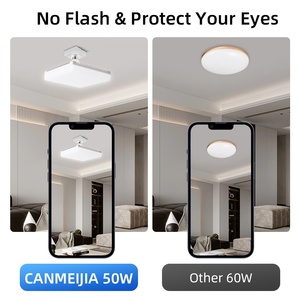 65 Wát UFO trắng vuông bề mặt gắn kết dẫn bóng đèn trần cho phòng khách trong nhà nhà/LED Light Bulb/LED trần ánh sáng - Product Image 5